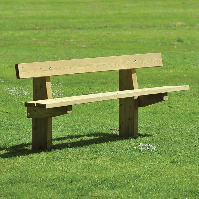 Edale Rustic Seat | Street Furniture | Broxap