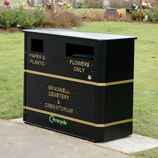 Derby Cemetery Recycling Bin