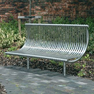 Weyburn Seat - Stainless Steel