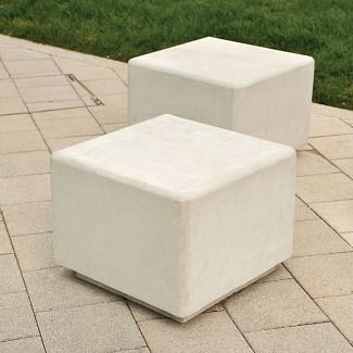 Gorton Concrete Cube Seat