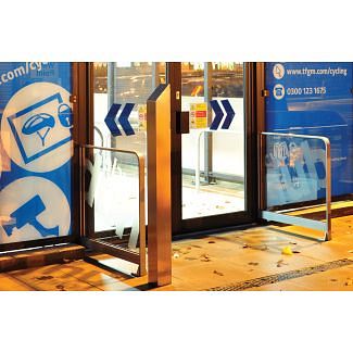 Access Control/Automatic Doors For Cycle Hubs