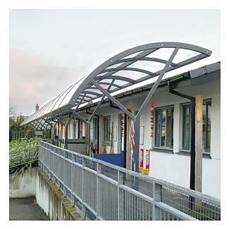 Asymmetric Castleford Walkway - St Breock Primary School