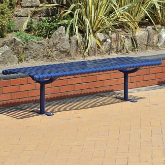 Weyburn Bench at Seafront, Barry Island