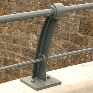 Quayside Curved Ductile Iron 2 Rail
