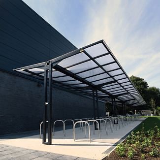 Coventry Gullwing Cycle Shelter