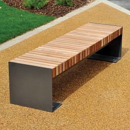 Desford I Bench | Street Furniture | Broxap