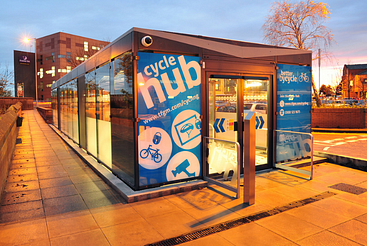 Cycle Hub ® – Bury Interchange- Transport for Greater Manchester (TFGM)