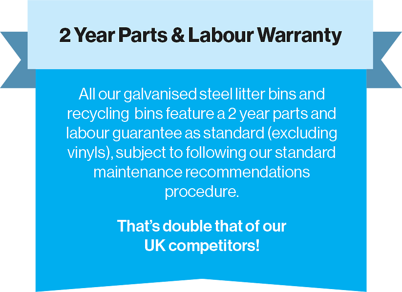 2 Year Parts & Labour Warranty