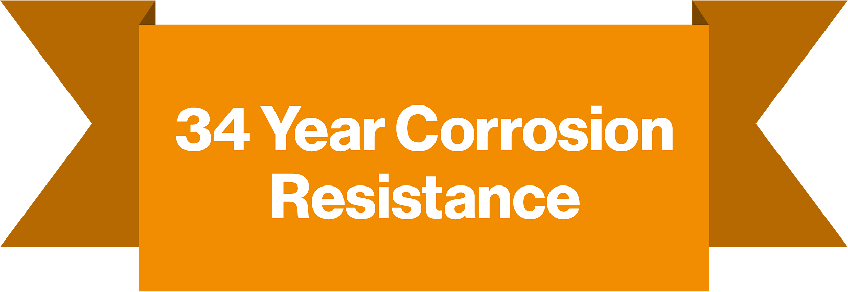 34 year corrosion resistance