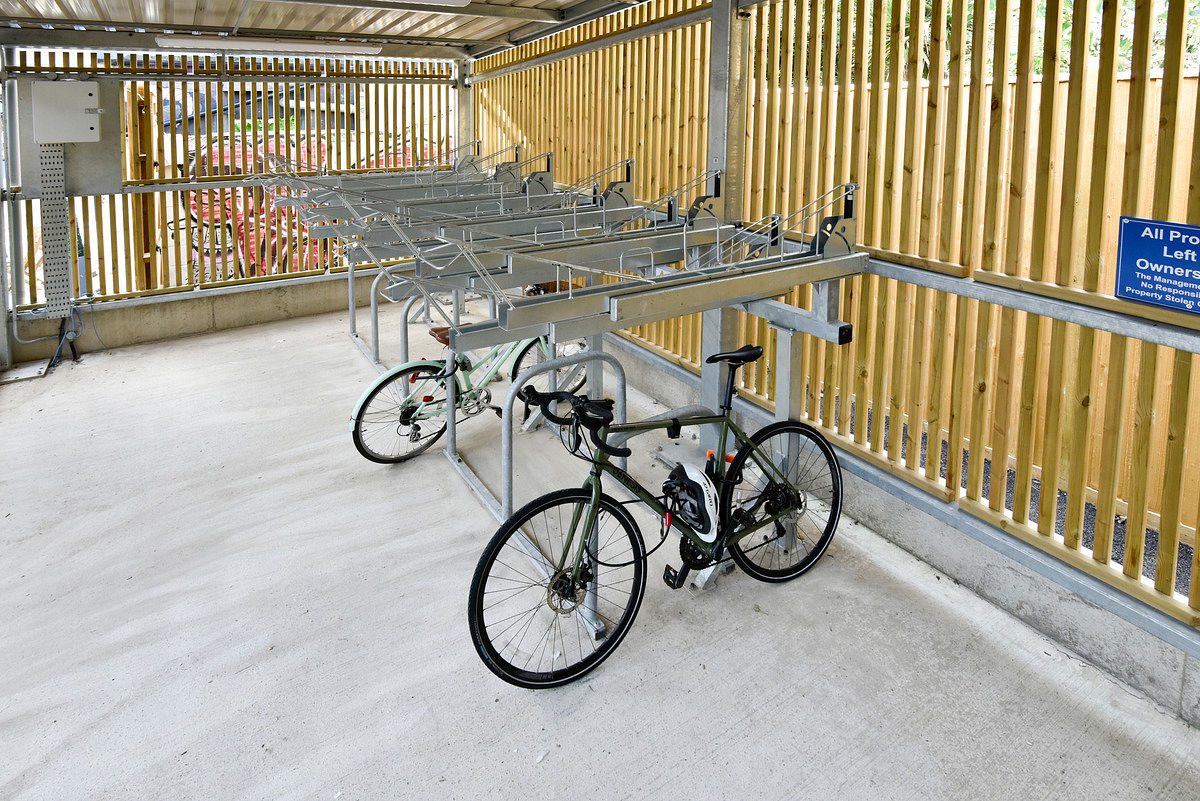 Easi-Riser Two Tier Cycle Rack (Lift Assisted)