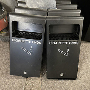 cigarette bins