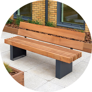 Contemporary benches