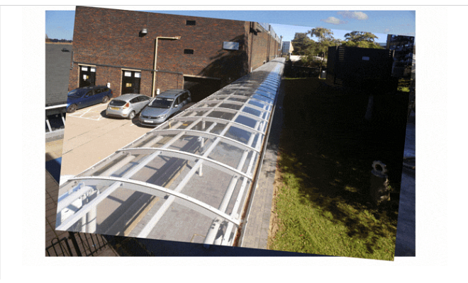 Get connected with Broxap's covered walkway systems 