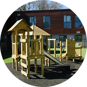 play units and climbing frames