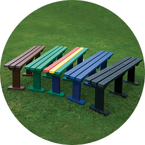 Recycled Plastic benches