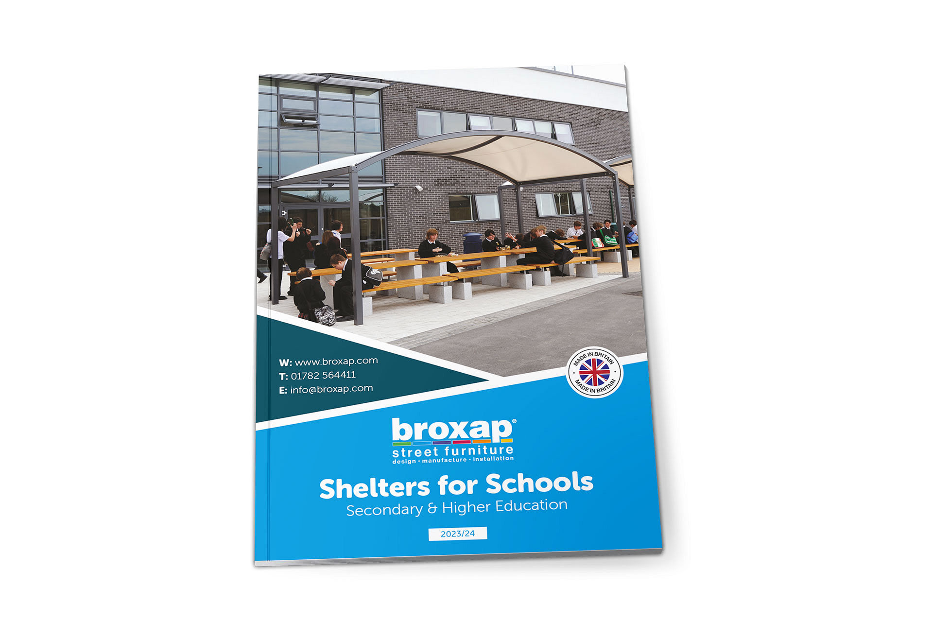 Shelters for Schools Secondary & Higher Education Brochure 2023/24
