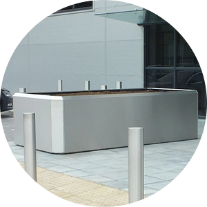 Stainless Steel Planters Category Image 