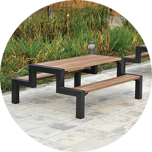 Steel Framed Timber Picnic Benches Category Image