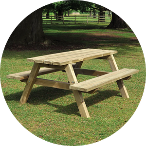 Timber Picnic Benches Category Image 