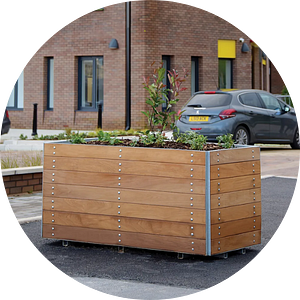Timber Planters Category Image 