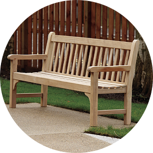 Timber seating