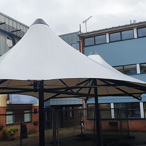 Twin Conic Canopy at The College of Richard Collyer 