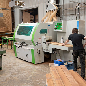 the Five Head Planer and Moulder
